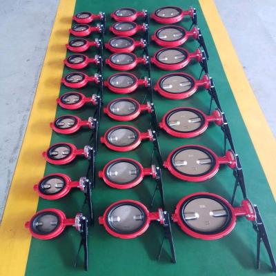 Válvula borboleta da indústria WECO Double D Stem