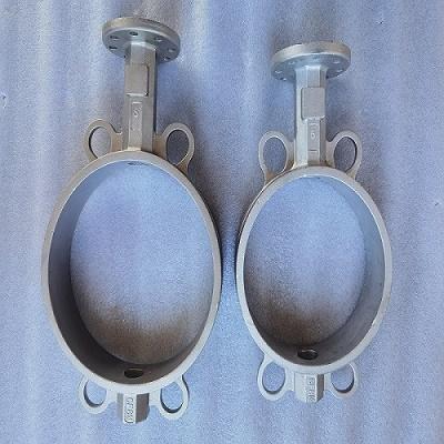 Aço inoxidável CF8 CF8M CF3M Butterfly Valve Body